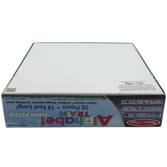 Melissa & Doug Alphabet Train No 424 Jumbo Floor Puzzle 28 Pieces 10 Ft Long - Picture 3 of 4